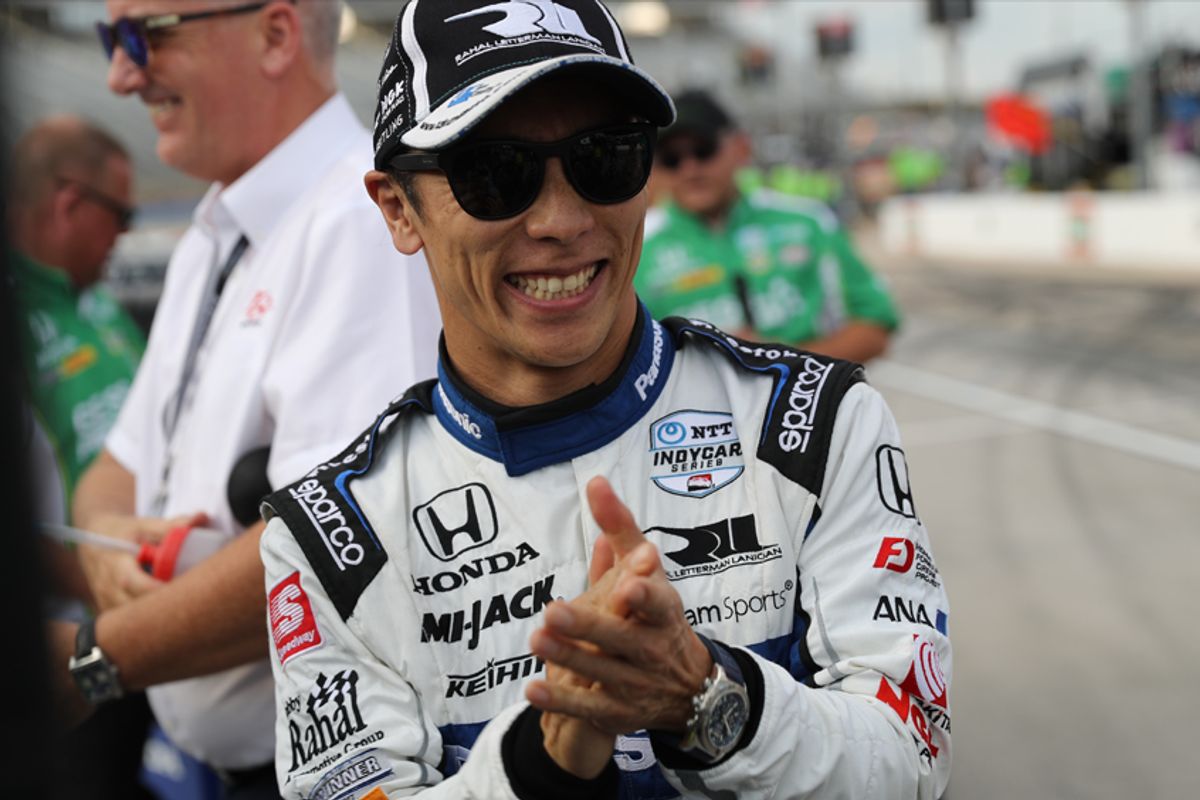 Sato wins IRL Bommarito Automotive Group 500